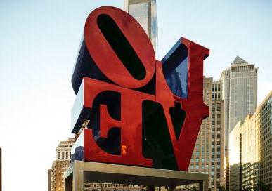 费城的爱情雕像